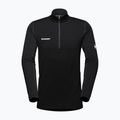 Кофта трекінгова чоловіча Mammut Aenergy ML Half Zip Pull чорна 6