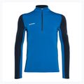 Кофта трекінгова чоловіча Mammut Aenergy ML Half Zip Pull блакитна 4