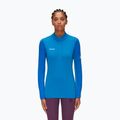 Кофта трекінгова жіноча Mammut Aenergy ML Half Zip Pull блакитна