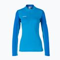 Кофта трекінгова жіноча Mammut Aenergy ML Half Zip Pull блакитна