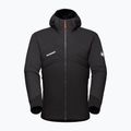 Пуховик чоловічий Mammut Rime Light IN Flex Hooded чорний 5