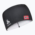 Пов'язка на голову ODLO Competition Fan Warm black/norwegian flag