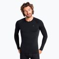 Чоловічий термоактивний лонгслів ODLO Performance Warm Bl Top Crew Neck black keystyle