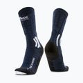 Шкарпетки жіночі X-Socks Trek X Merino midnight blue/arctic white