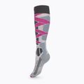 Шкарпетки лижні  жіночі X-Socks Ski Control 4.0 сіро-рожеві XSSSKCW19W 3