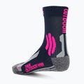 Шкарпетки жіночі X-Socks Trek Outdoor midnight blue/pink/lt grey melange 2
