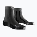 Шкарпетки для бігу X-Socks Run Fast 4.0 опаловий чорний/арктичний білий