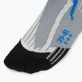 Чоловічі шкарпетки для бігу X-Socks Run Speed Two 4.0 перлинно-сірі/сині 3