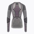 Жіноча термоактивна кофта X-Bionic Merino black/grey/magnolia 2