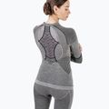 Жіноча термоактивна кофта X-Bionic Merino black/grey/magnolia 5