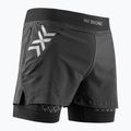 Шорти для бігу чоловічі X-Bionic Twyce Race 2in1 black/charcoal 2