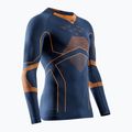 Чоловіча термоактивна кофта X-Bionic Energy Accumulator Light Shirt marine/orange