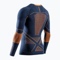 Чоловіча термоактивна кофта X-Bionic Energy Accumulator Light Shirt marine/orange 2