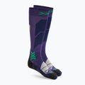 Шкарпетки гірськолижні жіночі X-Socks Ski Perform Otc deep purple/light sand