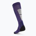 Шкарпетки гірськолижні жіночі X-Socks Ski Perform Otc deep purple/light sand 2