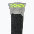 Шкарпетки гірськолижні дитячі X-Socks Ski Discover Otc rhino grey/canary 4