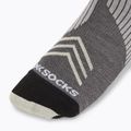 Шкарпетки X-Socks Run Expert Silk Merino Crew seal grey/light sand 3