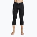 Штани термоактивні чоловічі X-Bionic Symbio Merino 3/4 black