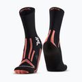 Шкарпетки жіночі X-Socks Trailrun Perform Crew x black/dusty rose