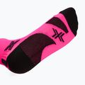 Шкарпетки X-Socks Run Discover Crew fluo pink/x black 4