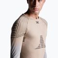Чоловічий термоактивний лонгслів X-Bionic Invent Fx Shirt sand/light grey/grey 5