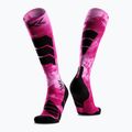 Шкарпетки лижні X-Socks Ski Expert Wild Otc x black/fluo pink