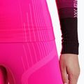 Кофта термоактивна жіноча X-Bionic Invent Graphics LS fluo pink/x white 10