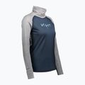 Жіноча термоактивна кофта SCOTT Defend Merino High Neck light grey melange/dark blue 3