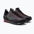 Кросівки для трекінгу чоловічі Dolomite Crodarossa Low GTX gunmetal grey/fiery red 5