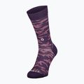 Шкарпетки SCOTT Trail Camo Crew dark purple/white