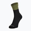 Шкарпетки SCOTT Block Stripe Crew black/fir green