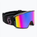 Окуляри гірськолижні SCOTT React black/aurora green/enhancer teal chrome/pro green 2