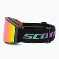 Окуляри гірськолижні SCOTT React black/aurora green/enhancer teal chrome/pro green 5