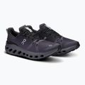 Кросівки для бігу чоловічі On Cloudsurfer Trail Waterproof black/eclipse 8