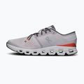 Кросівки для бігу чоловічі On Cloud X 4 silver/flame 11