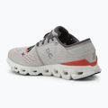 Кросівки для бігу чоловічі On Cloud X 4 silver/flame 3
