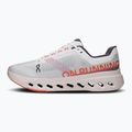 Кросівки для бігу чоловічі On Cloudsurfer Next white/flame 10