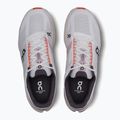 Кросівки для бігу чоловічі On Cloudsurfer Next white/flame 13
