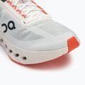 Кросівки для бігу чоловічі On Cloudsurfer Next white/flame 7