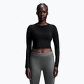 Top для бігу жіночий On Running Movement Long-T Crop black