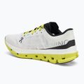 Кросівки для бігу чоловічі On Cloudflow 5 white/lime 3