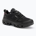 Черевики чоловічі On Running Cloudrock Low Waterproof black/black