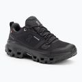 Черевики жіночі On Running Cloudrock Low Waterproof black/black