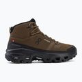 Черевики туристичні чоловічі On Cloudrock Mid Waterproof earth/black 2