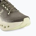 Кросівки для бігу чоловічі On Cloudsurfer Max Wide olive/seedling 7