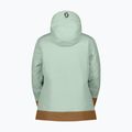 Куртка гірськолижна жіноча SCOTT Ultimate Dryo Tech fresh green/bread brown 2