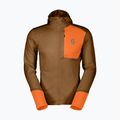 Кофта чоловіча SCOTT Defined Light Hoody bread brown/flash orange