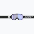 Маска для лиж SCOTT Shield mineral black/white/amp illuminator blue chrome 2