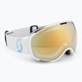 Окуляри гірськолижні SCOTT Faze II LS white/soft pink/light sensitive bronze chrome