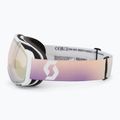 Окуляри гірськолижні SCOTT Faze II LS white/soft pink/light sensitive bronze chrome 4